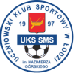 UKS Łódź football club logo and badge