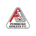 Pembroke Athleta football club logo and badge