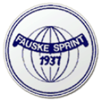 Fauske Sprint football club logo and badge