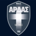 MAS Ardas Kastanion football club logo and badge